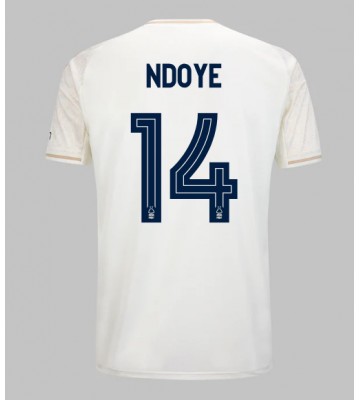 Nottingham Forest Dan Ndoye #14 Seconda Maglia 2025-26 Manica Corta